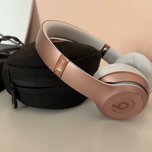 Pink Beats by Dre headphones